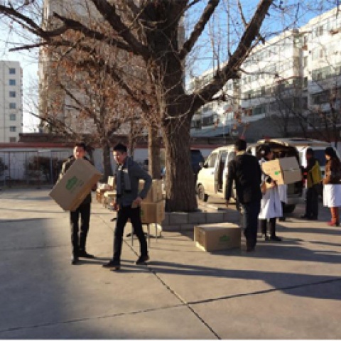 以“心”迎“新”，，，心心相连